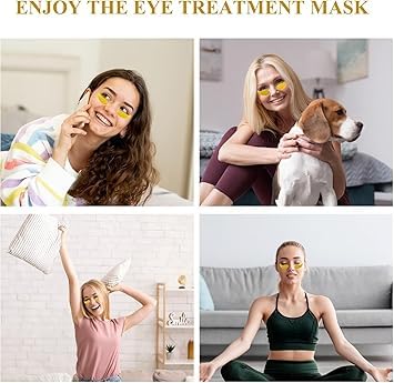 Under Eye Patches 24K Gold (60 Pcs)