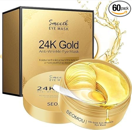 Under Eye Patches 24K Gold (60 Pcs)
